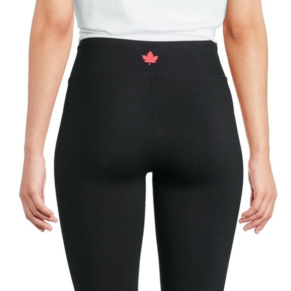 Canadiana | Women’s Size XXL | Black Jersey Knit Leggings | EUC - Picture 2 of 6